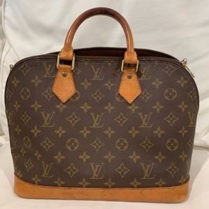 Louis Vuitton Monogram Alma MM Purse Bag